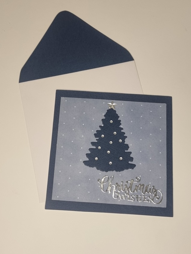 Merry Christmas Card (Christmas stars) - Image 2