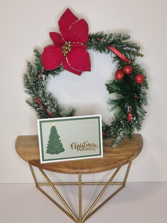 Merry Christmas Card (Classic Pine)