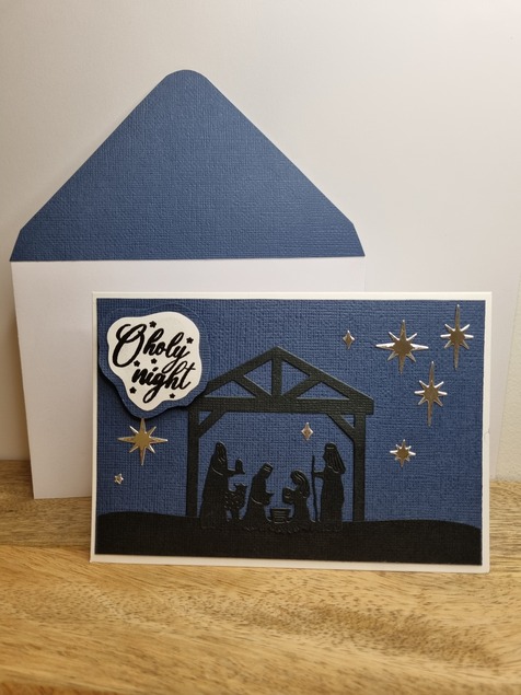 Merry Christmas Card (Holy Night)