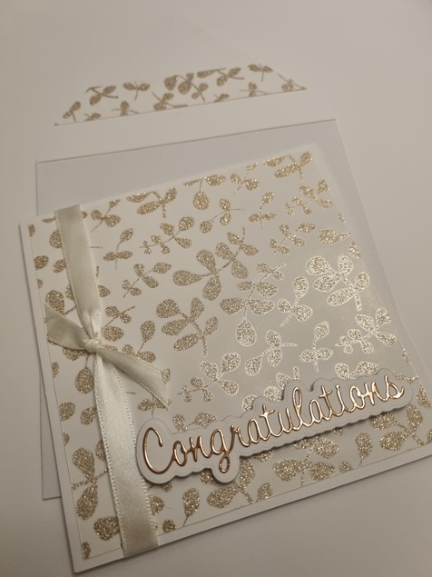 Wedding Day/ Engagement Card (Rose Gold) - Image 3