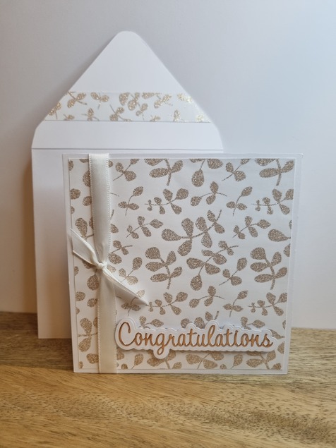 Wedding Day/ Engagement Card (Rose Gold) - Image 2