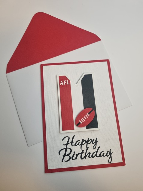 Happy Birthday Card AFL Edition (St Kilda) - Image 2