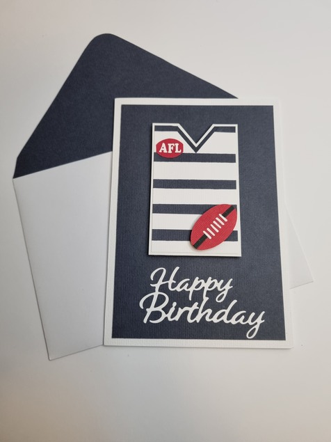 Happy Birthday Card AFL Edition (Geelong) - Image 2