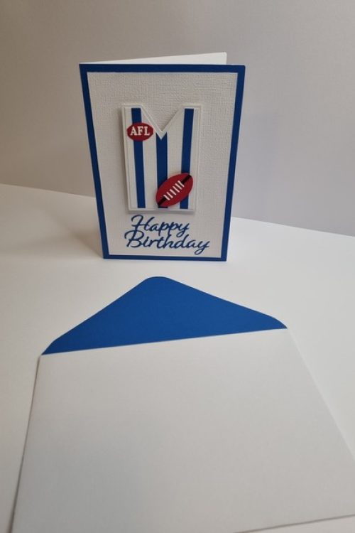 Happy Birthday Card AFL Edition (North Melbourne)