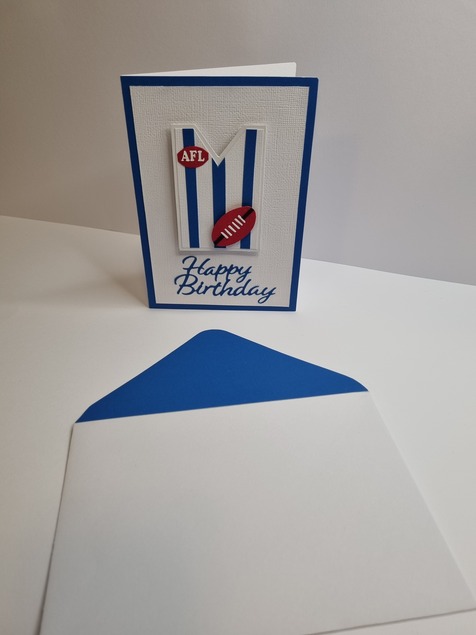 Happy Birthday Card AFL Edition (North Melbourne)