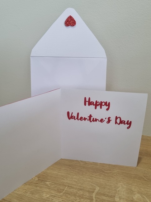Happy Valentine Day Card (XO & Hearts) - Image 6
