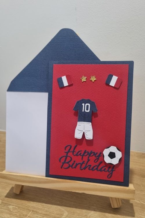 Happy Birthday Card (Soccer World Cup Edition- France)