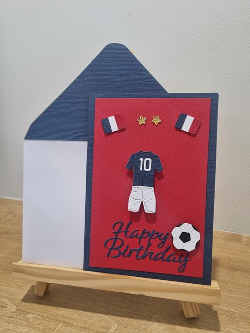 Happy Birthday Card (Soccer World Cup Edition- France)