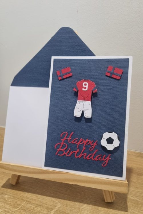 Happy Birthday Card (Soccer World Cup Edition- Norway)