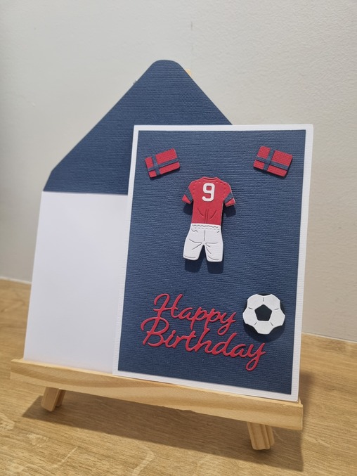 Happy Birthday Card (Soccer World Cup Edition- Norway)