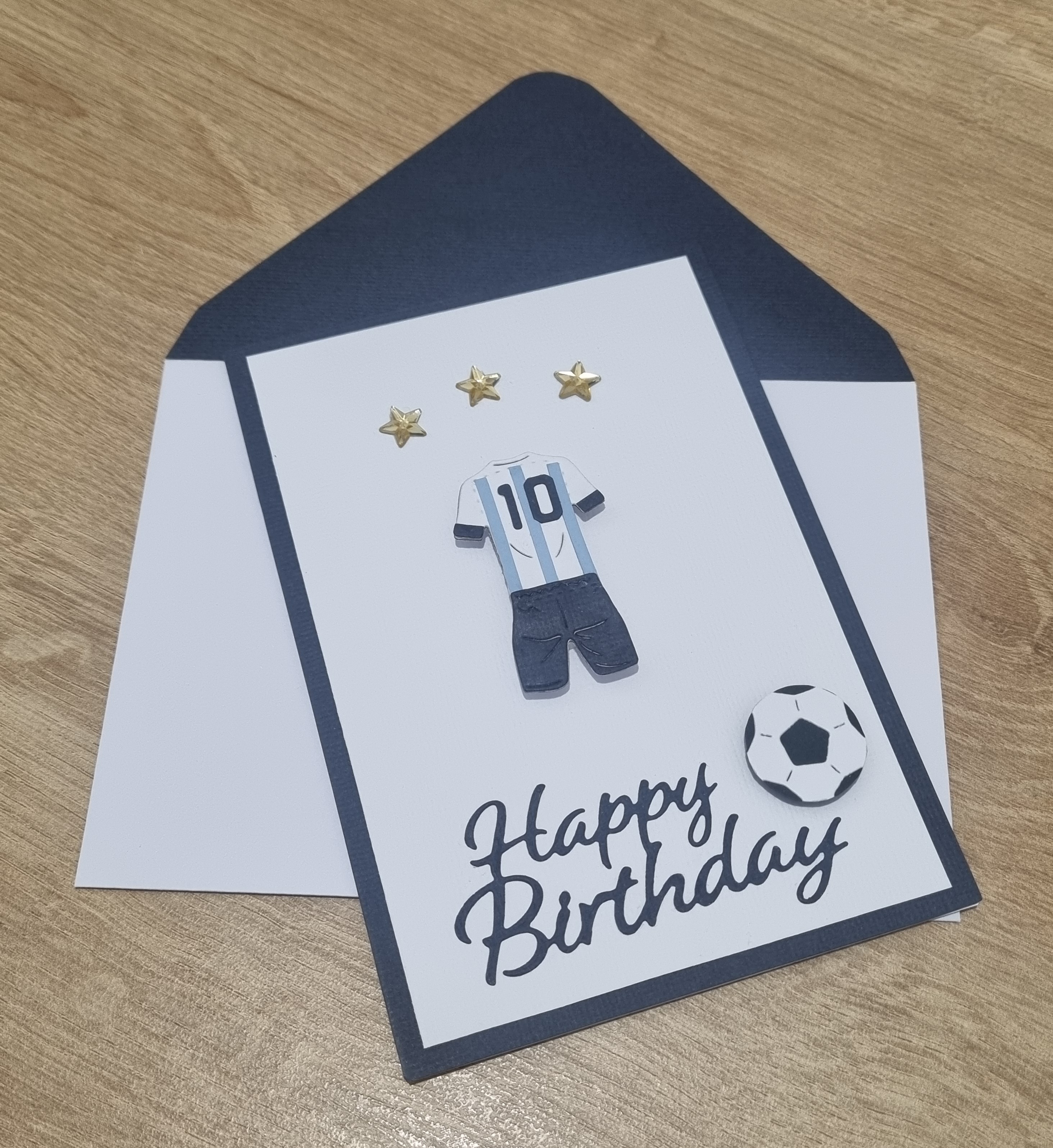 Happy Birthday Card (Soccer World Cup Edition- Argentina)