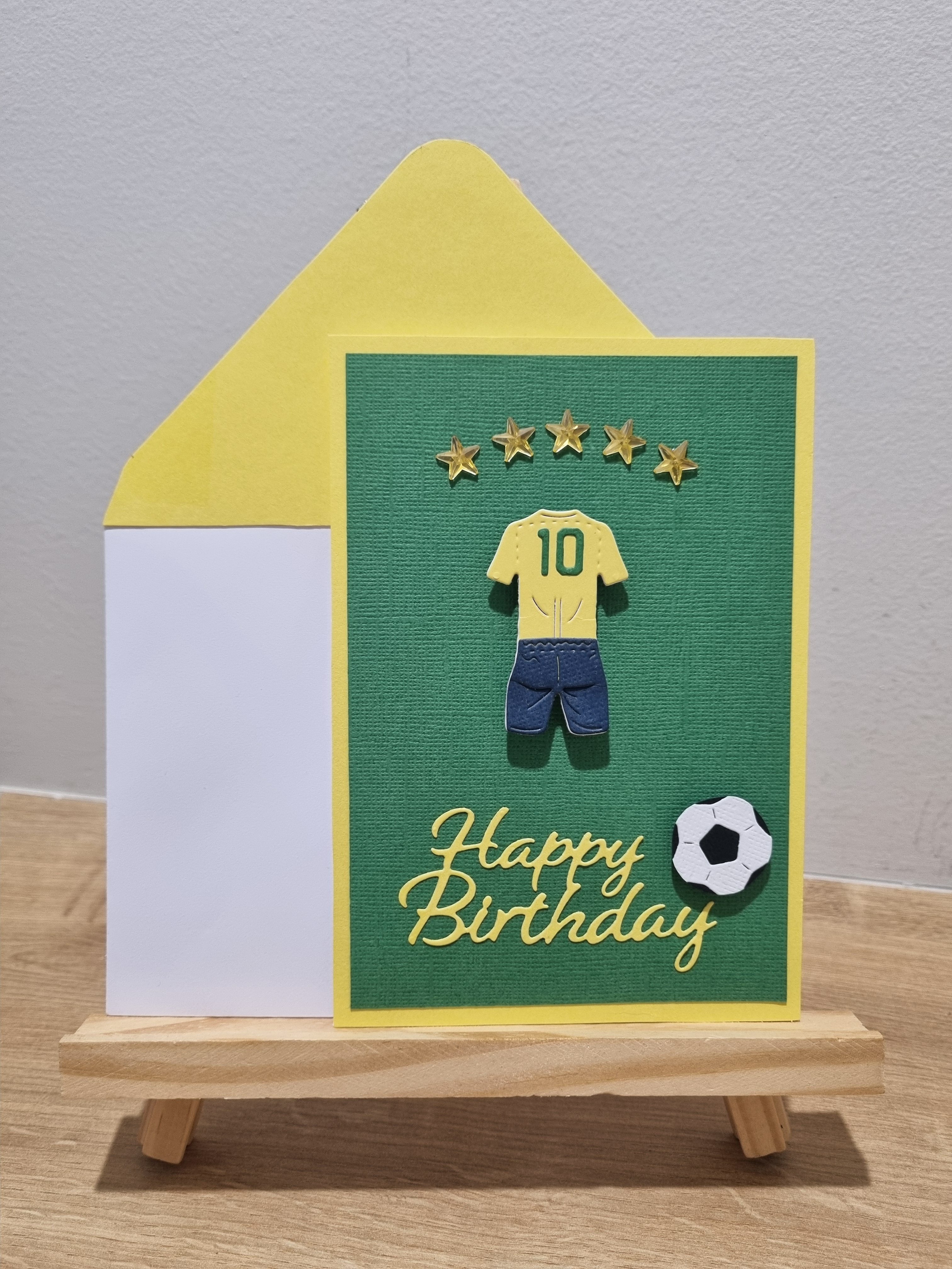 Happy Birthday Card (Soccer World Cup Edition-Brazil)